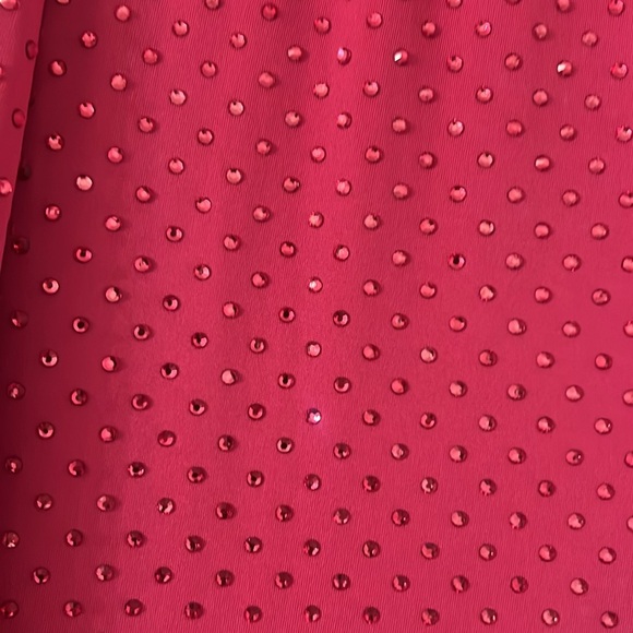 Veronica Beard Kiah Rhinestone Plunge Neck Long Sleeve High-Low Maxi Dress - Picture 7 of 10